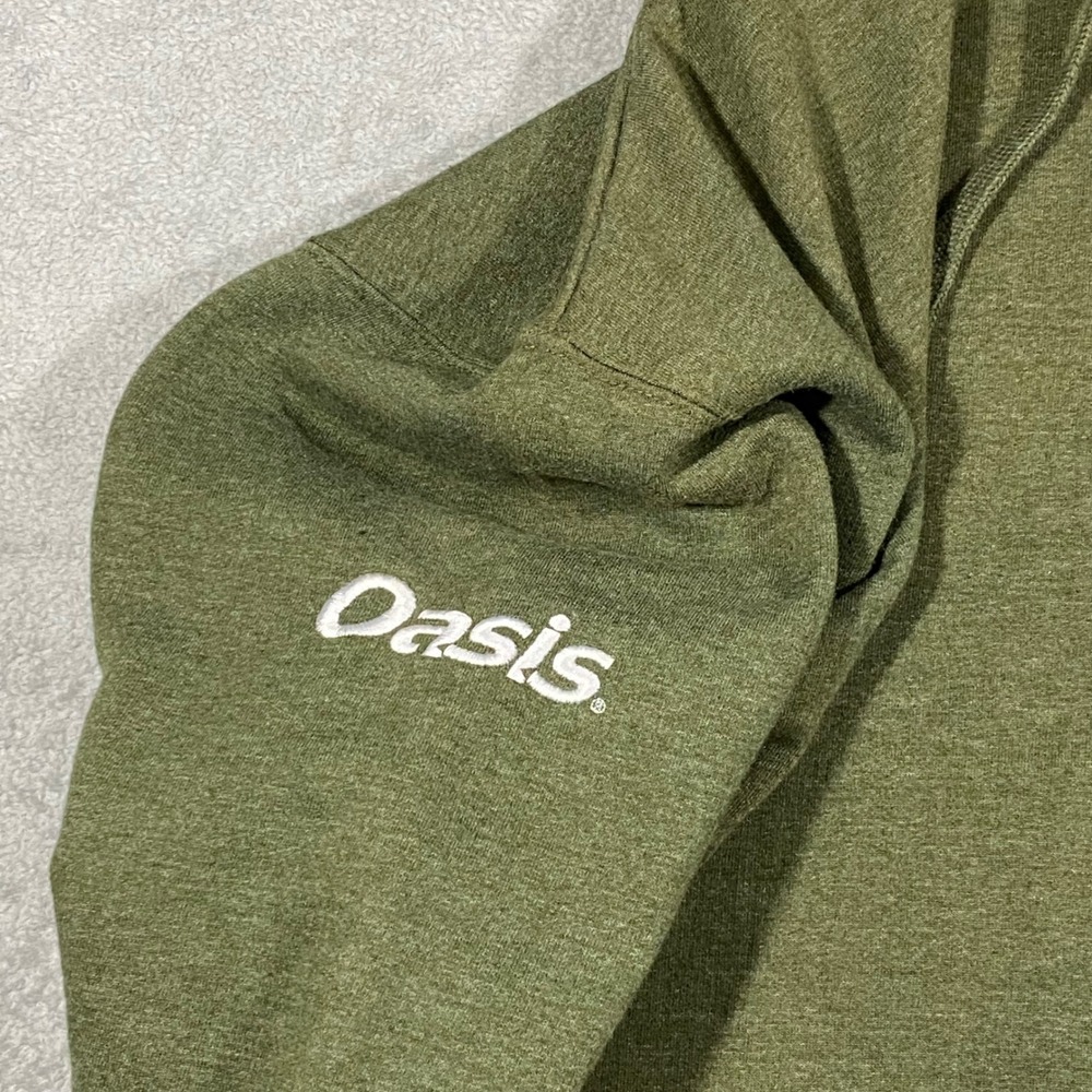 Independent Trading Co Hoodie Mens M Green Mid-State Supply Wisconsin Graphic - Picture 10 of 13